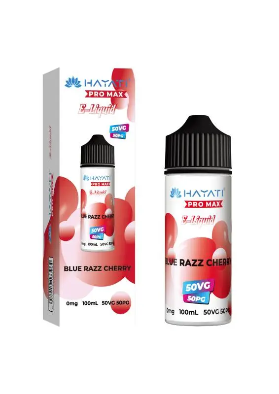 Blue Razz Cherry 50/50 E-Liquid by Hayati Pro Max 100ml